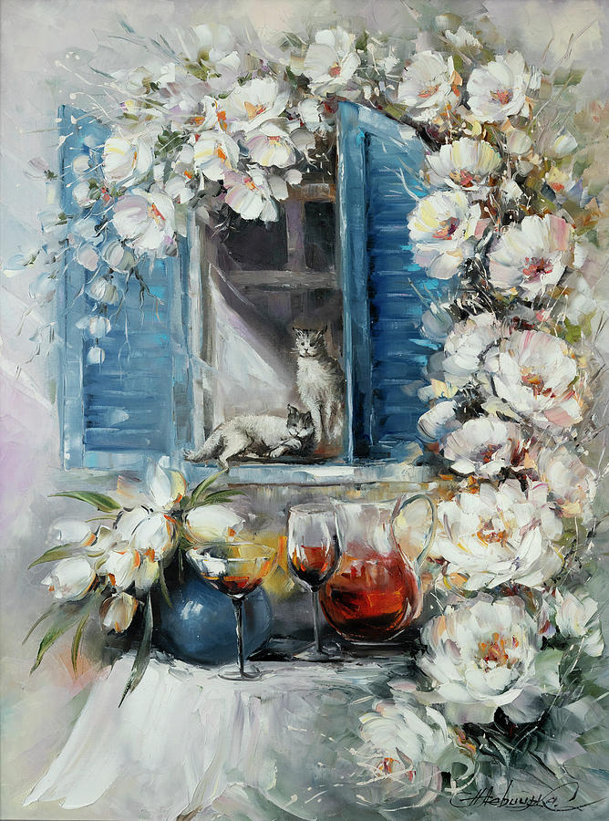 Original Painting of cheapest a Floral Still Life