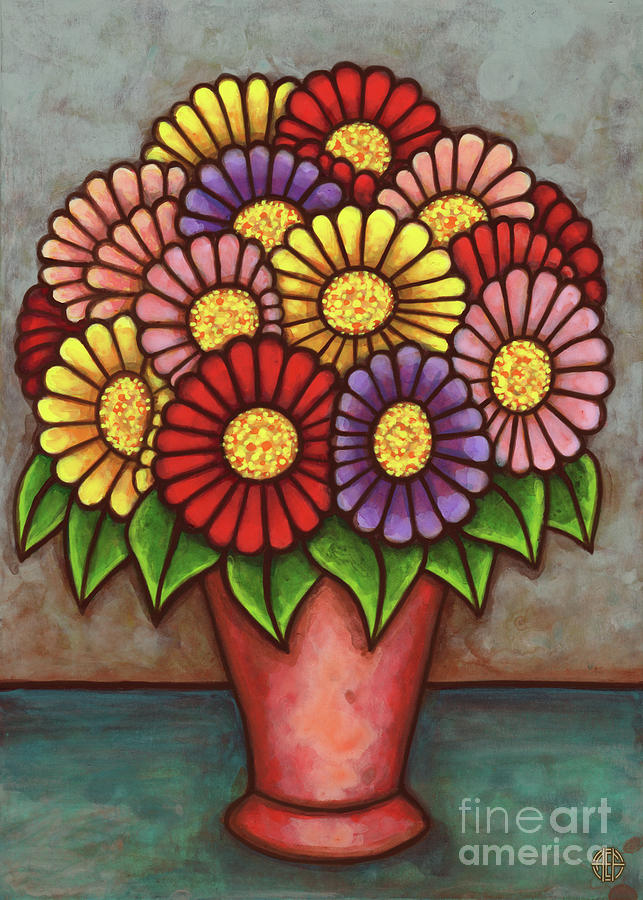 Floravased 13 Painting by Amy E Fraser
