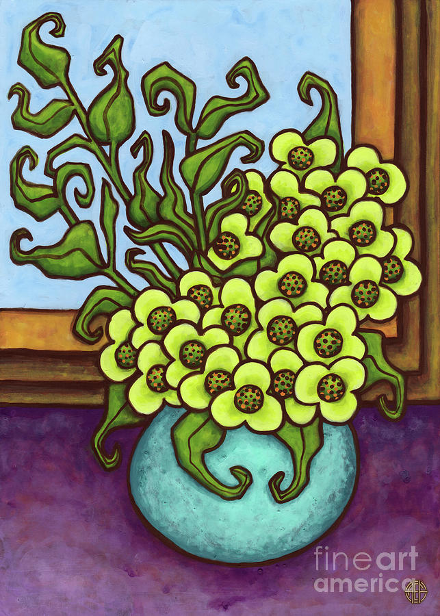 Floravased 15 Painting by Amy E Fraser