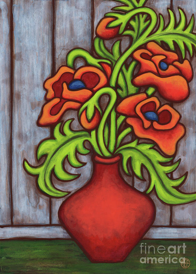 Floravased 16 Painting by Amy E Fraser