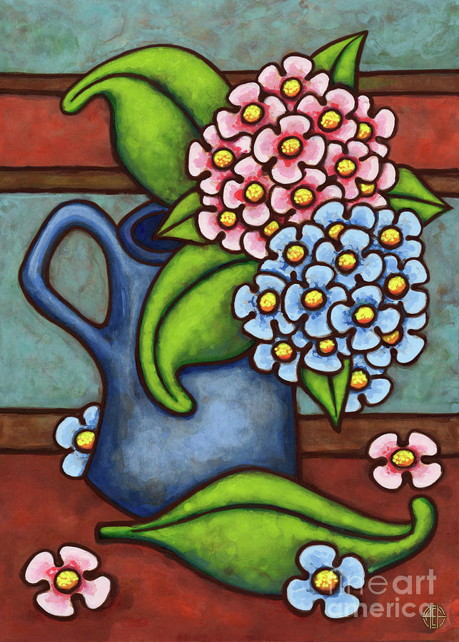 Floravased 19 Painting by Amy E Fraser