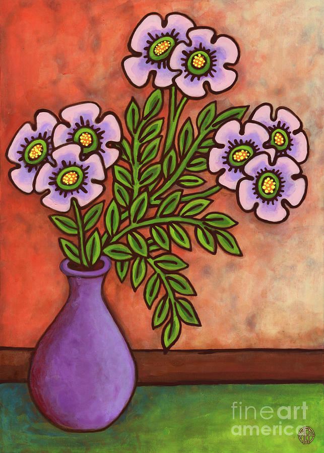 Floravased 2 Painting by Amy E Fraser