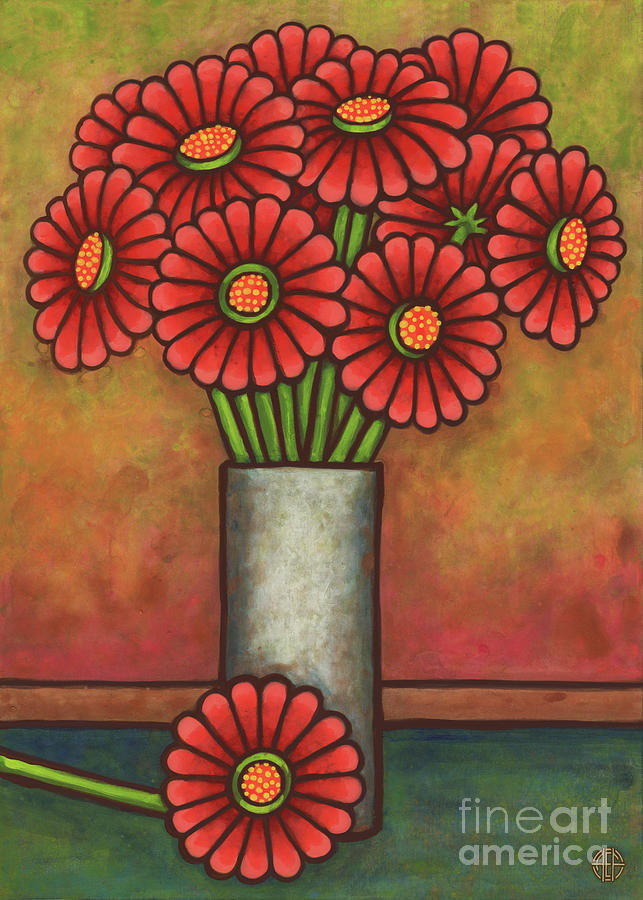 Floravased 22 Painting by Amy E Fraser