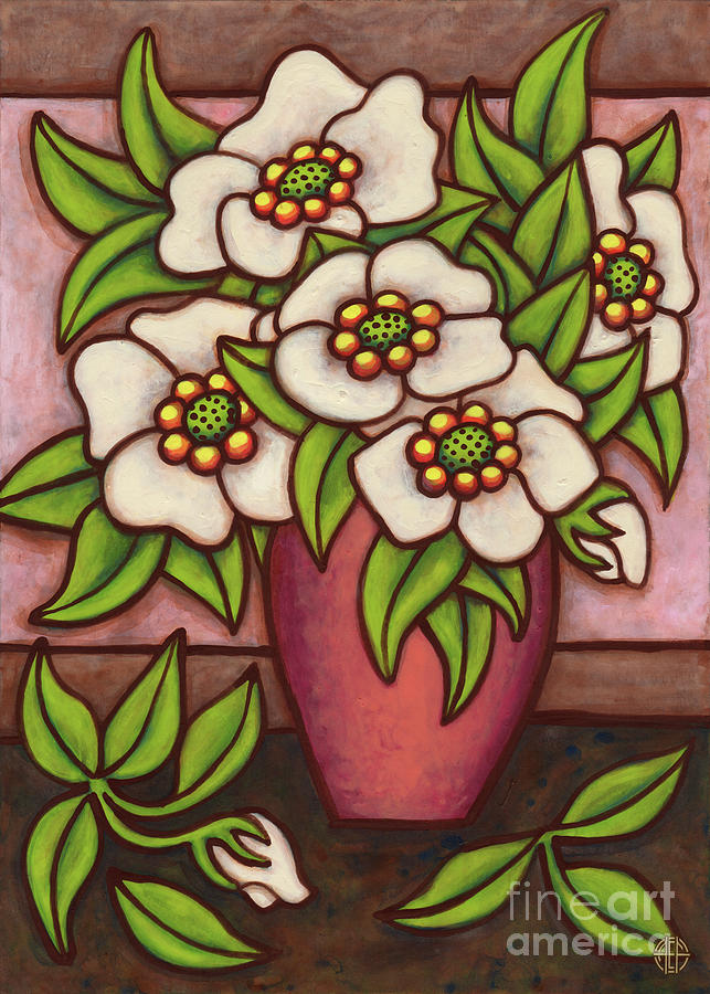 Floravased 5 Painting by Amy E Fraser
