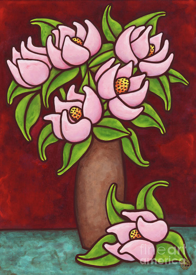 Floravased 7 Painting by Amy E Fraser