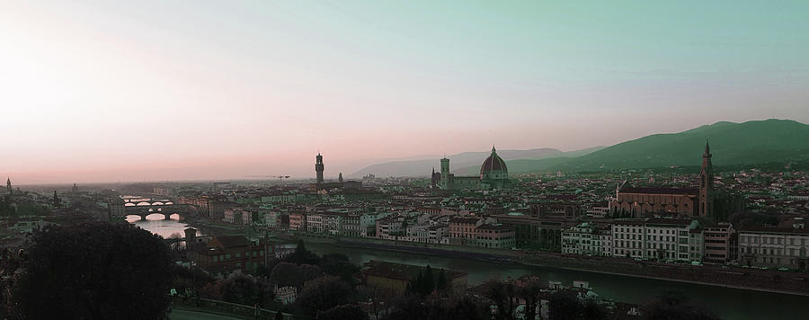 Florence , Tuscany  Italy - Surreal Art By Ahmet Asar Digital Art