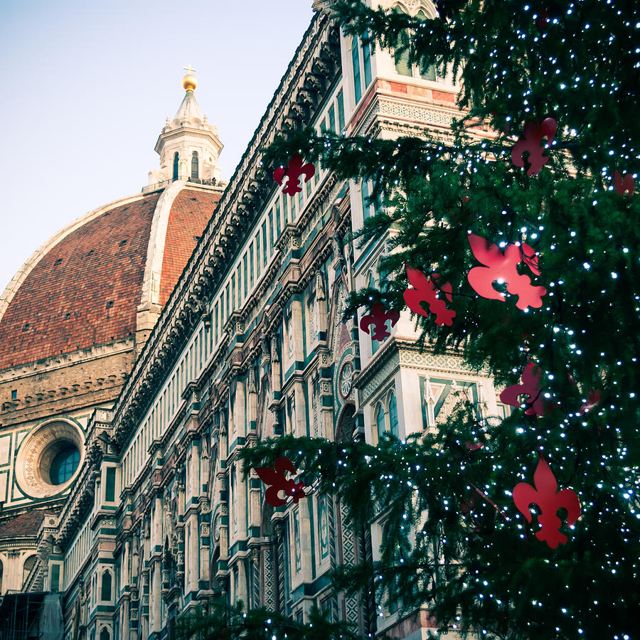 Florence cathedral for Christmas Photograph by FilippoBacci