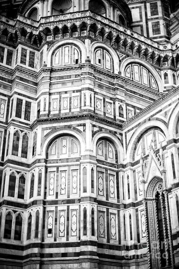 Florence Cattedrale di Santa Maria del Fiore Patterns Photograph by John Rizzuto