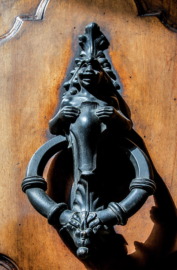 Architecture Photograph - Florence Door Knocker by Jean Haynes