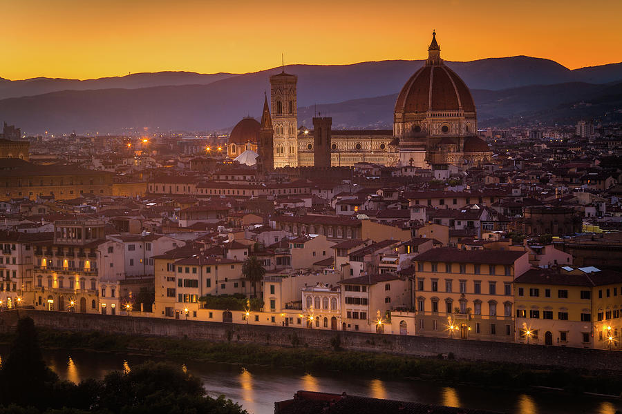 Michelangelo Photograph - Florence Duomo by Andrew Soundarajan