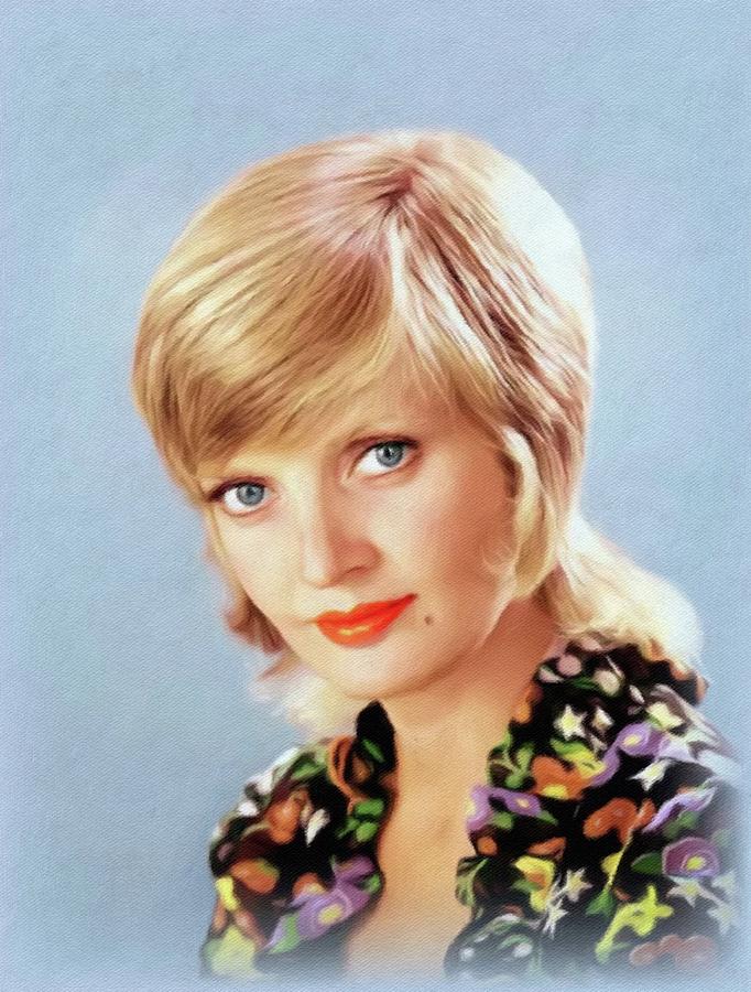 Florence Henderson, Actress Painting by Esoterica Art Agency - Fine Art ...