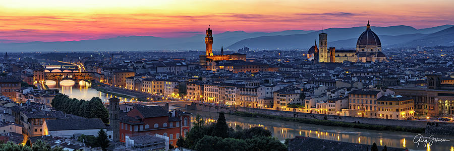 Florence, Italy Skyline Photograph by Gary Johnson
