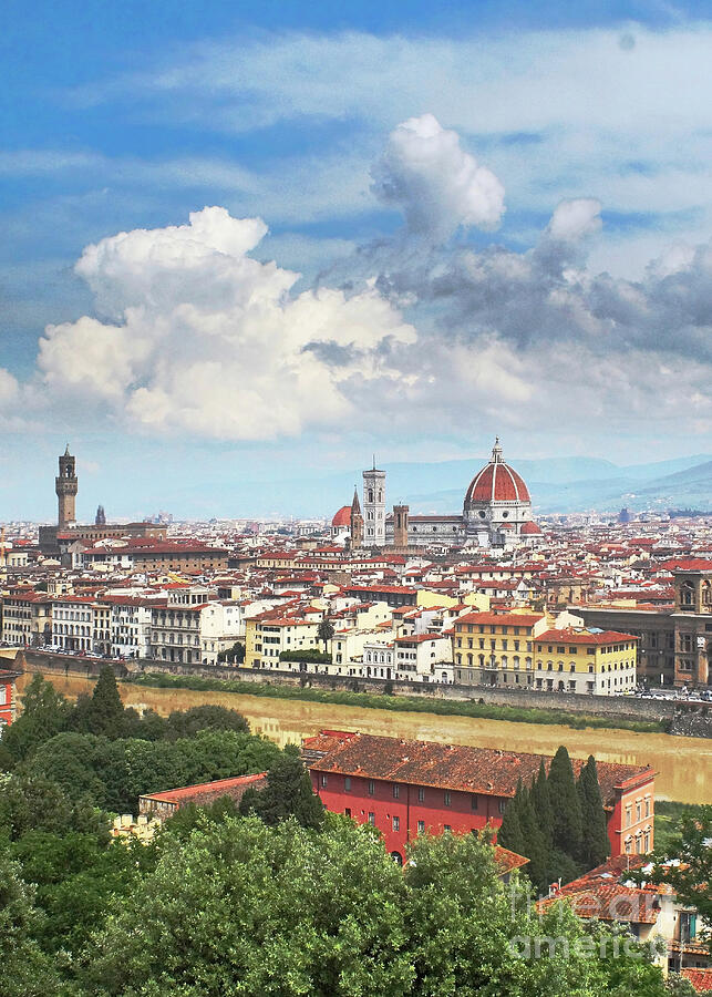 Florence old town 1 Photograph by Rudi Prott