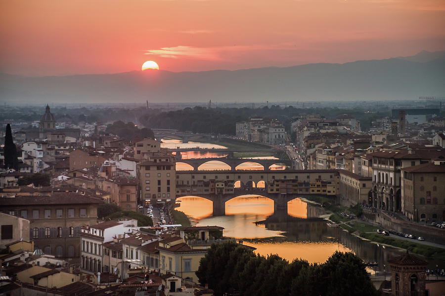 Florence Sunset Photograph by Seascaping Photography - Fine Art America