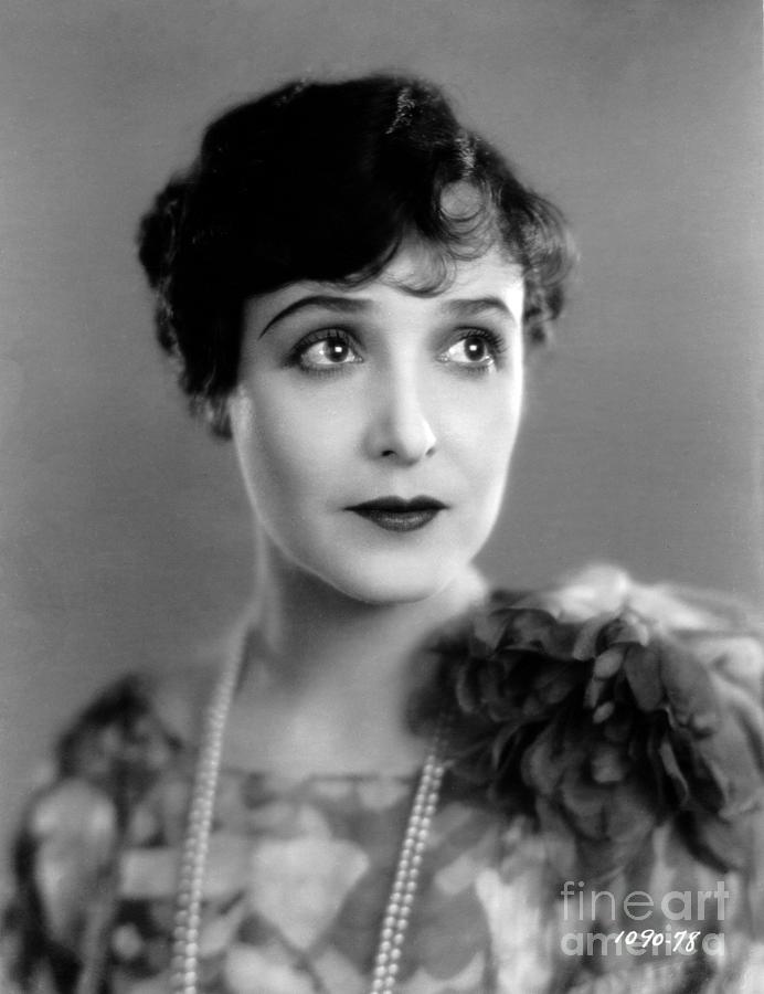 Florence Vidor 1920s portrait Photograph by Sad Hill - Bizarre Los Angeles Archive