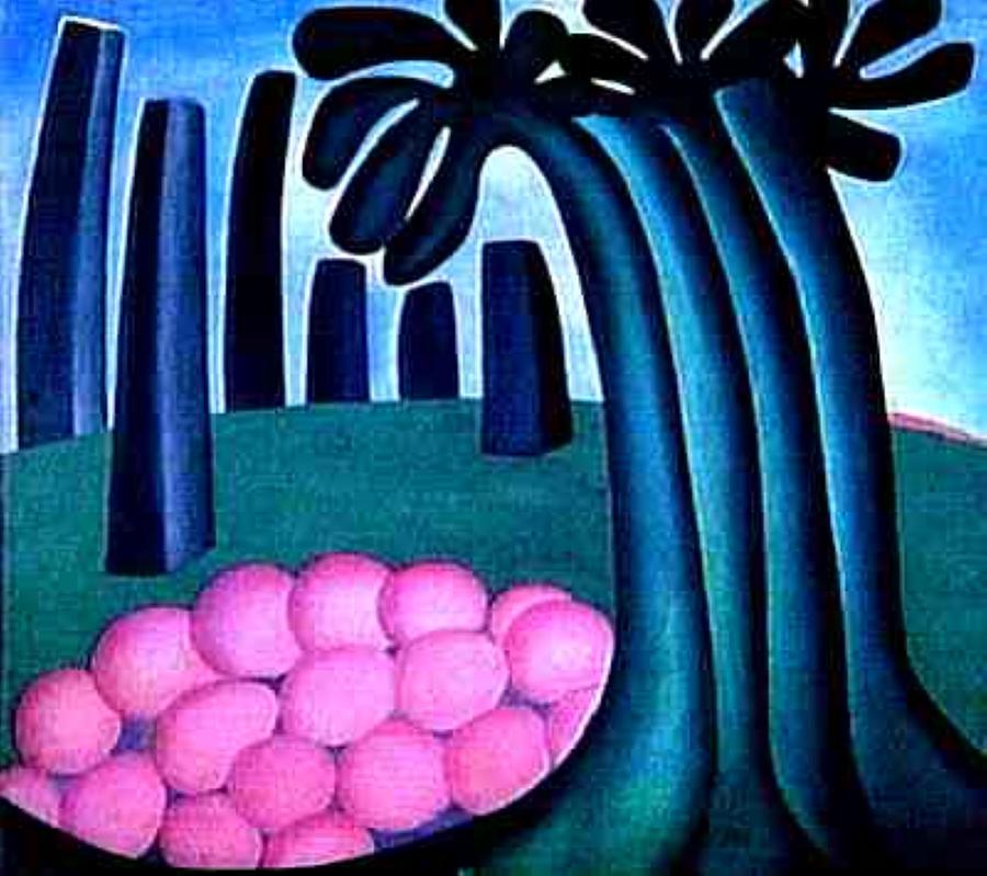 Floresta Painting by Tarsila do Amaral