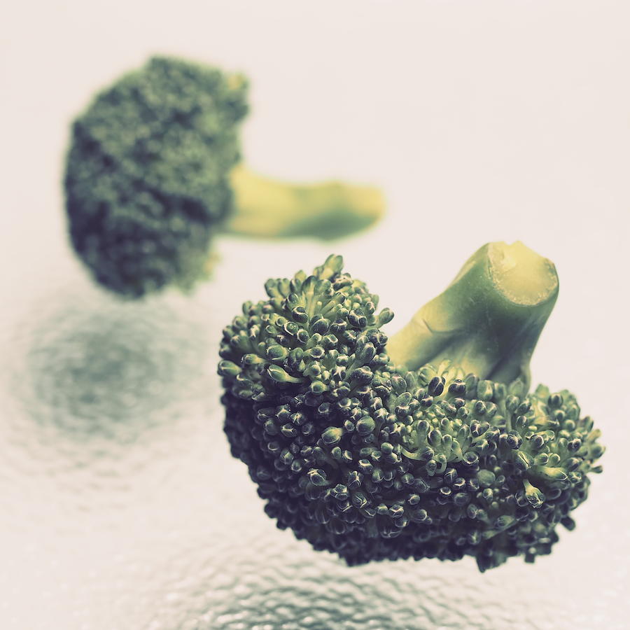 Broccoli Photograph - Florets by Tom Druin