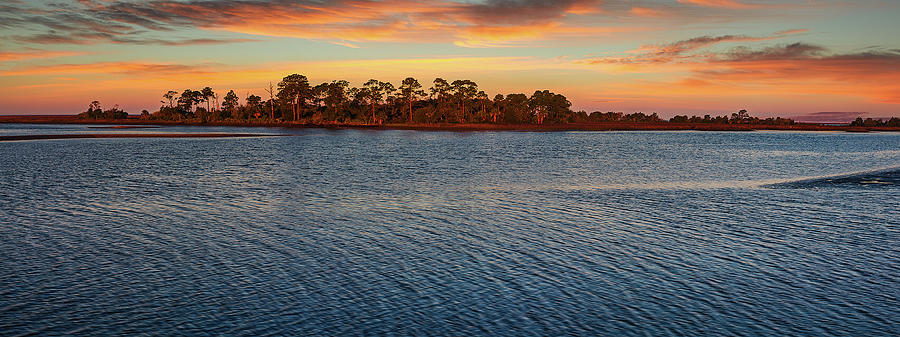 Nature Photograph - Florida Coastal Sunrise by Jon Glaser