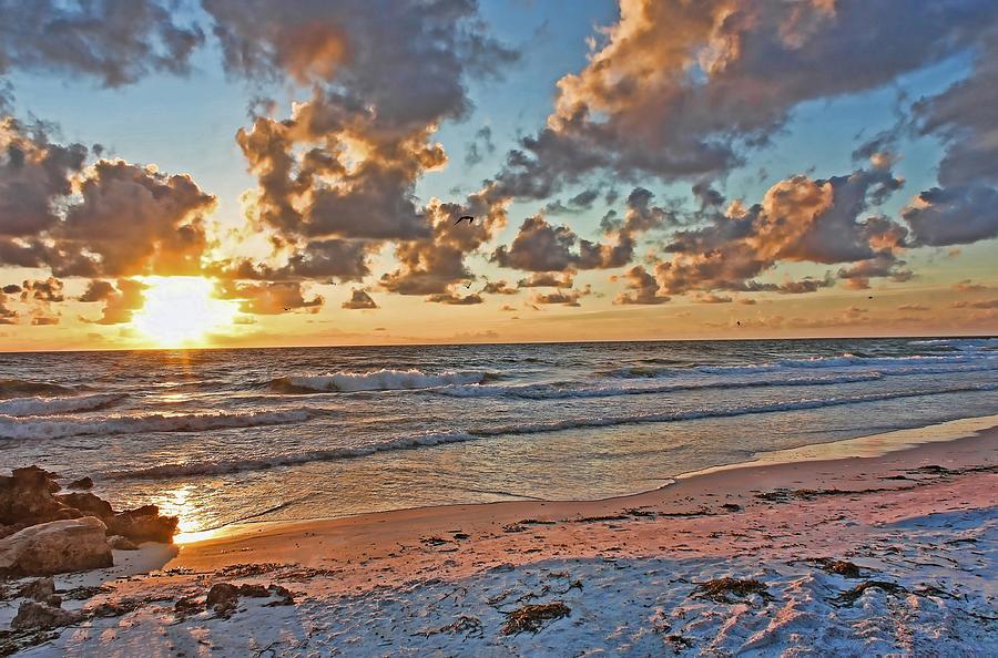 Florida Gulf Coast Sunset Photograph by HH Photography of Florida