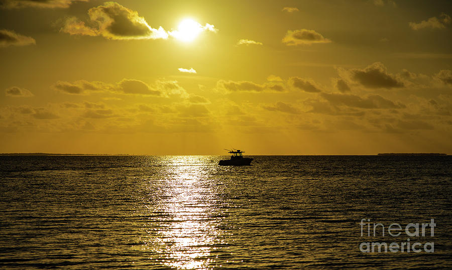 Florida Keys Sunset A Moment in Heaven Photograph by Wayne Moran