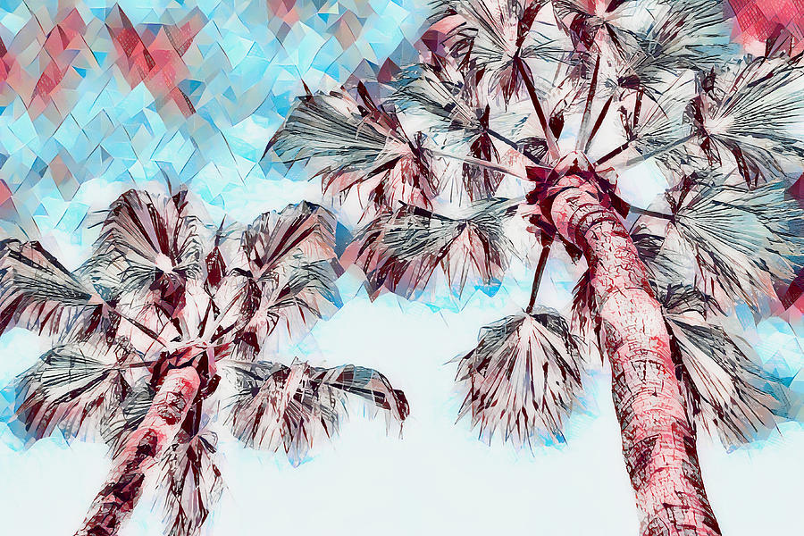 Florida Palms Painting