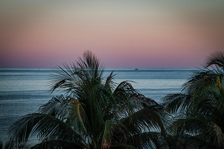 Florida-Setting Sun Photograph by Judy Wolinsky