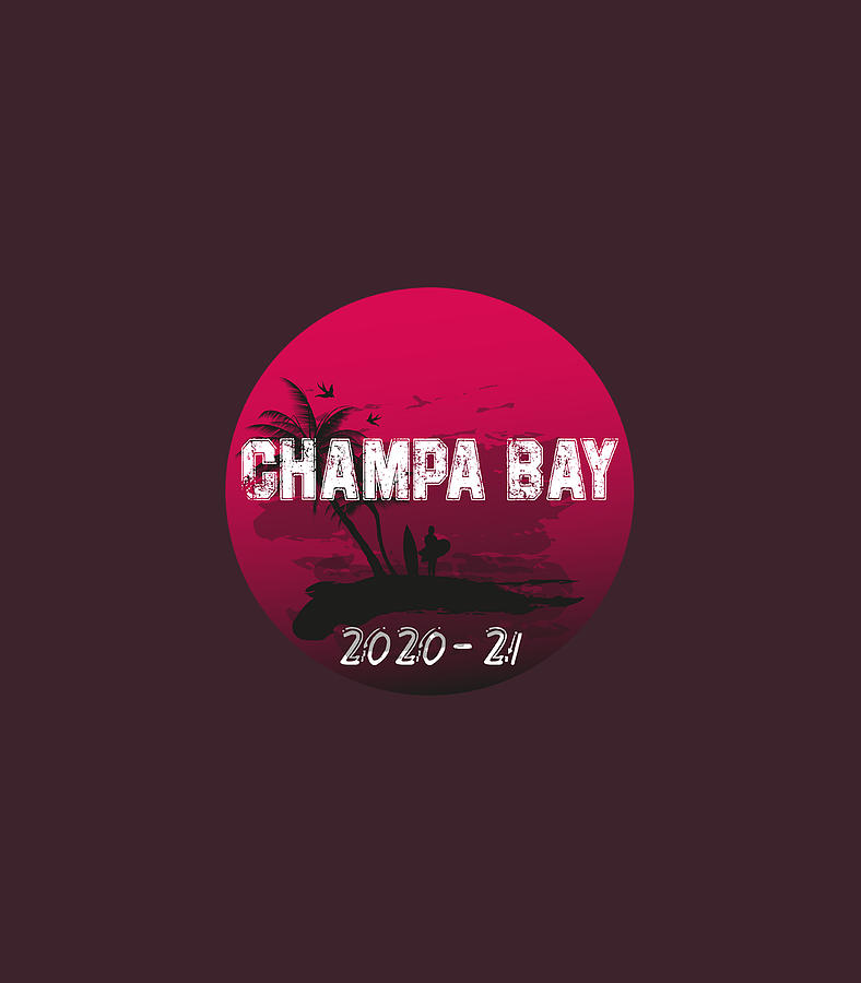 Florida shirt Vintage Palm Champa Bay 2020 21 tshirt Digital Art by ...