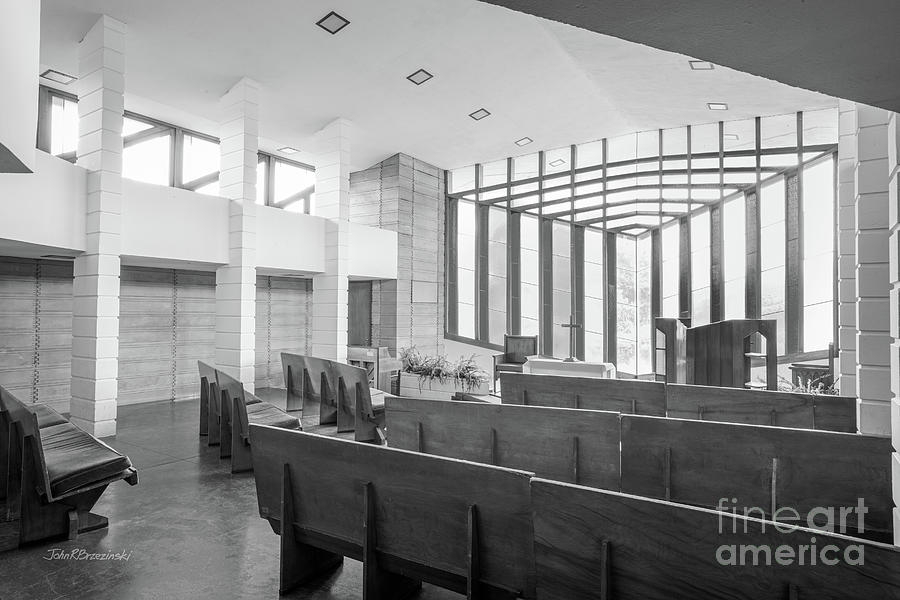 Architecture Photograph - Florida Southern College Chapel Interior by University Icons