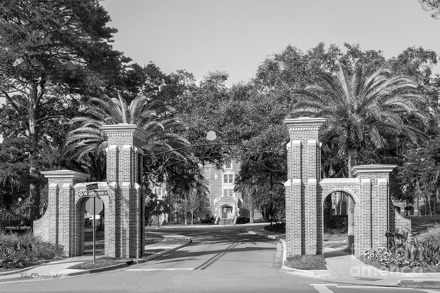 Florida State University Campus Gate Photograph by University Icons