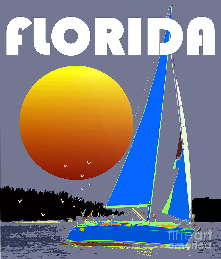 Florida summer Mixed Media by David Lee Thompson