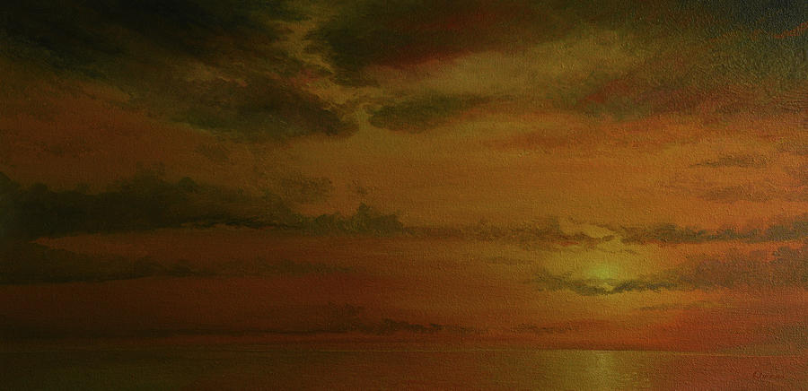 Florida Sunset Painting by Charles Owens