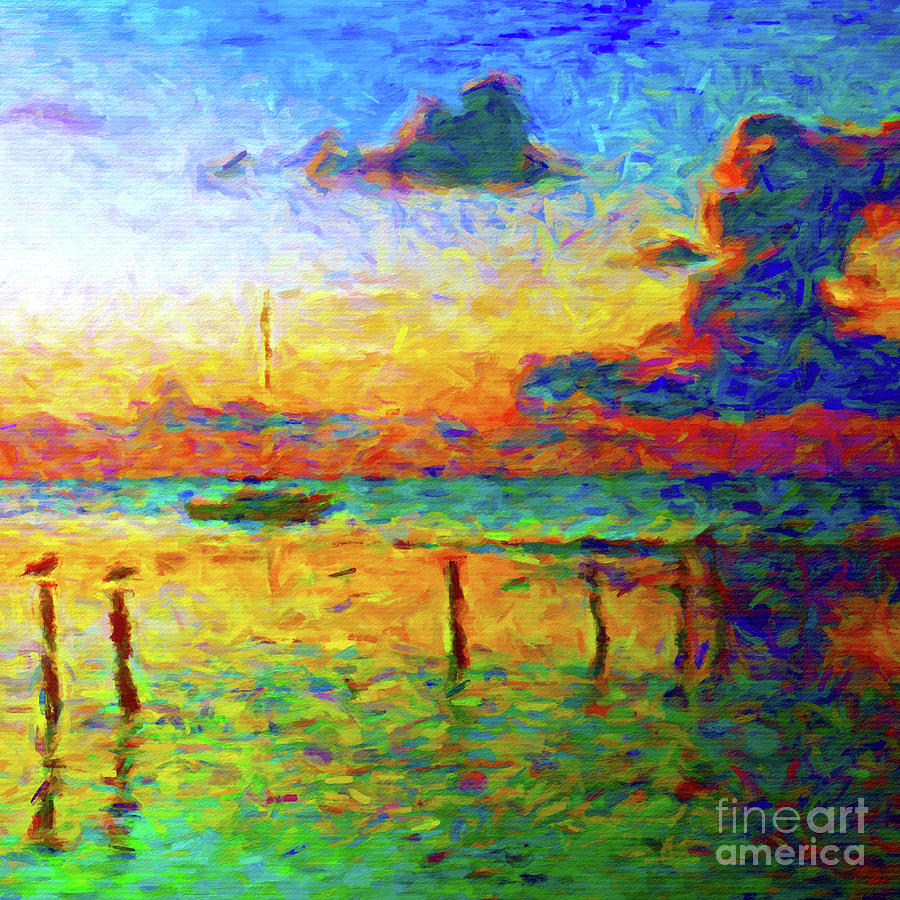 Sunset Photograph - Florida Sunset by Jerome Stumphauzer