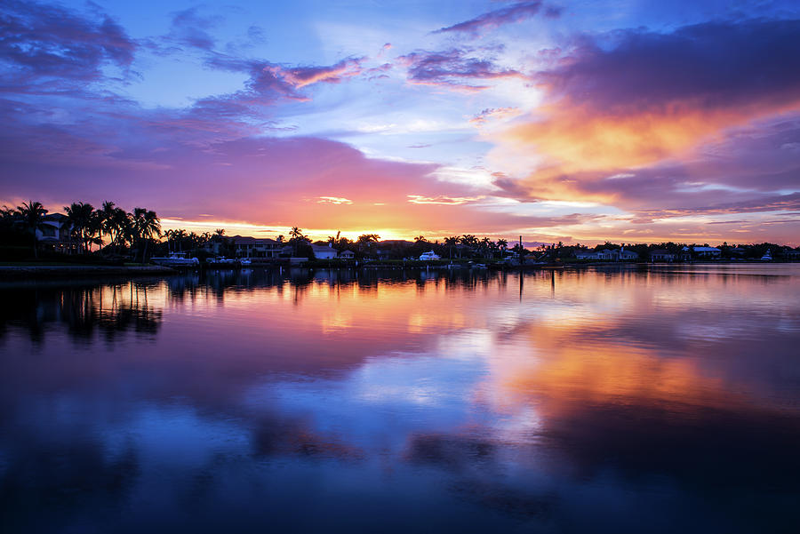 Juno Photograph - Florida Sunset  by Laura Fasulo