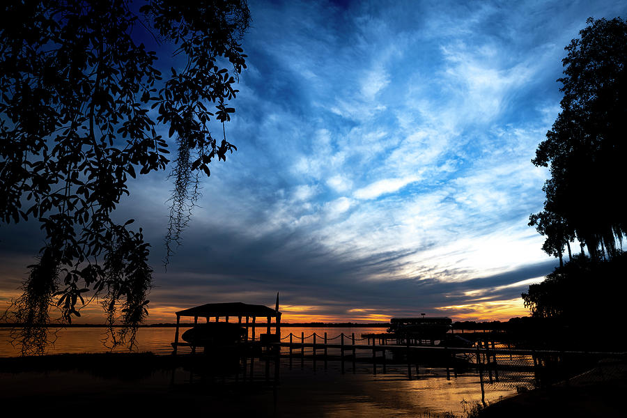 Landscape Photograph - Florida Sunset by Phil And Karen Rispin