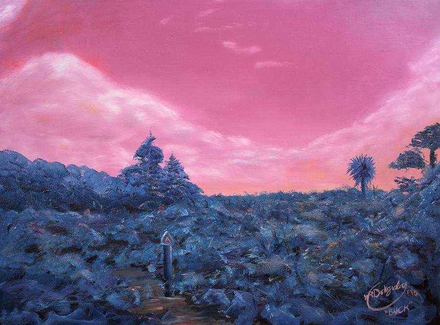 Florida Trail #5 Painting by William Dickgraber