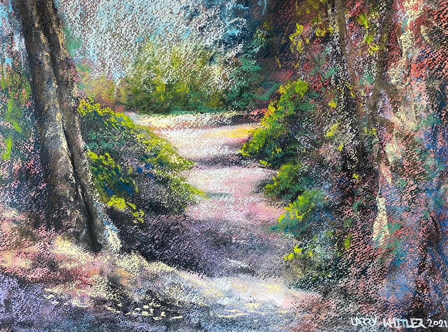Florida Trail in Pastel Pastel by Larry Whitler