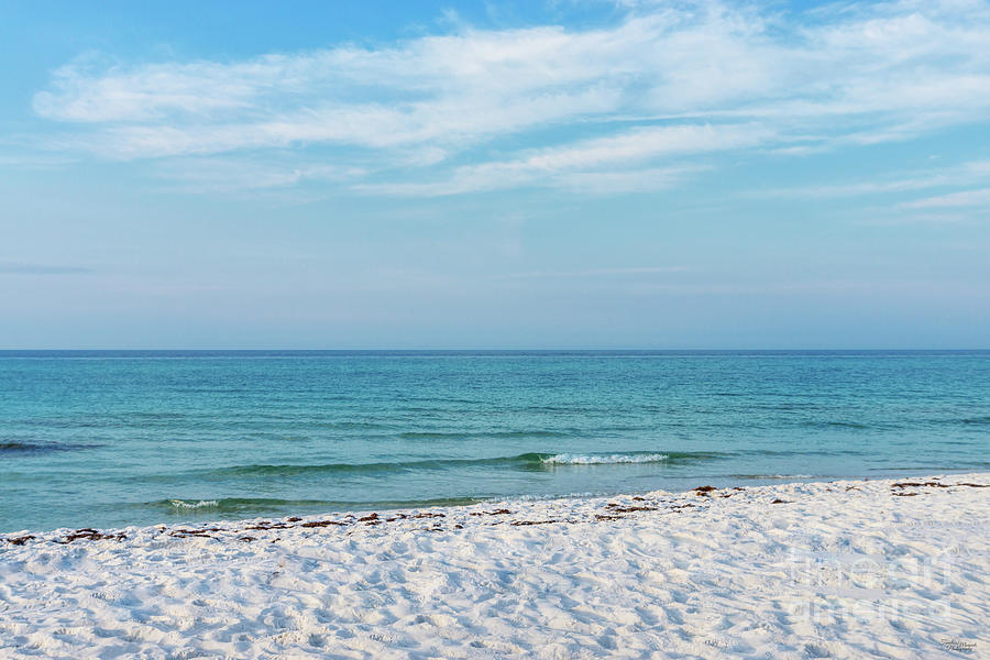 Florida White Sandy Beach Photograph by Jennifer White