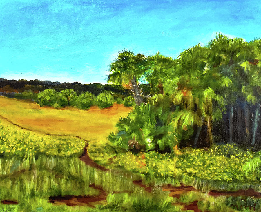 Florida Widflowers, # I Painting by Morri Sims