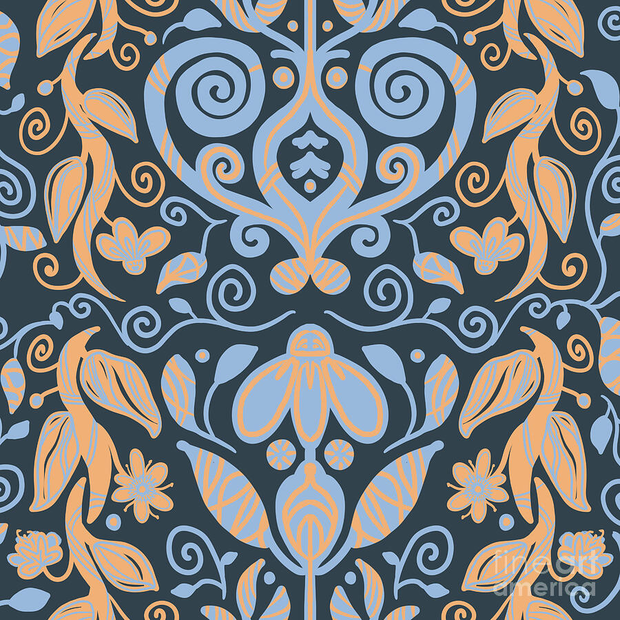 Flourishes Tangled Blooms Abstract Design Digital Art by Patricia Awapara Flourishes Tangled Blooms Abstract Design Digital Art by Patricia Awapara