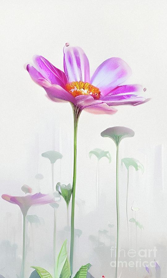 Flower Abstract Digital Art