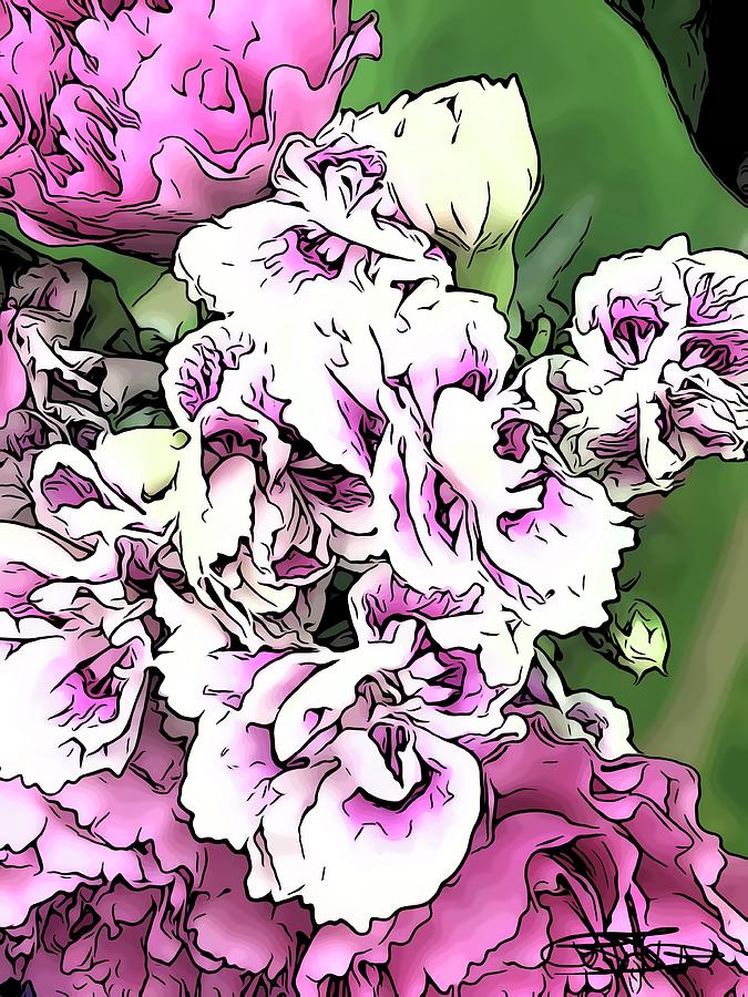 Flower Balance Digital Art by Barbara Tristan