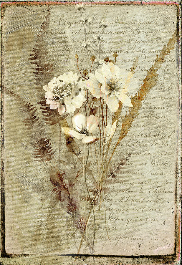 Flower Bouquet Digital Art by Melinda Dreyer