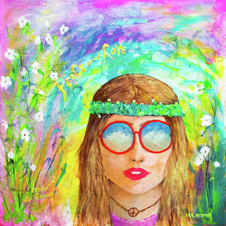 Flower Child Painting by Lee Beuther