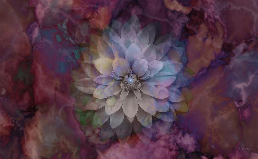 Flower Dream Mask Digital Art by Richard Laeton