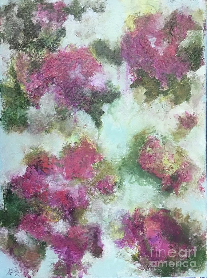 Flower Fall Painting