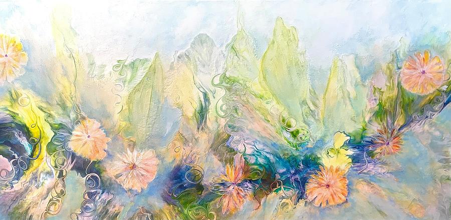 Flower Fantasy Painting by Soraya Silvestri