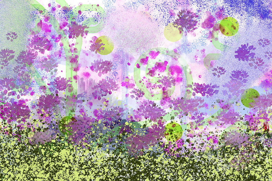 Flower Garden Promises Digital Art by Susan Vineyard
