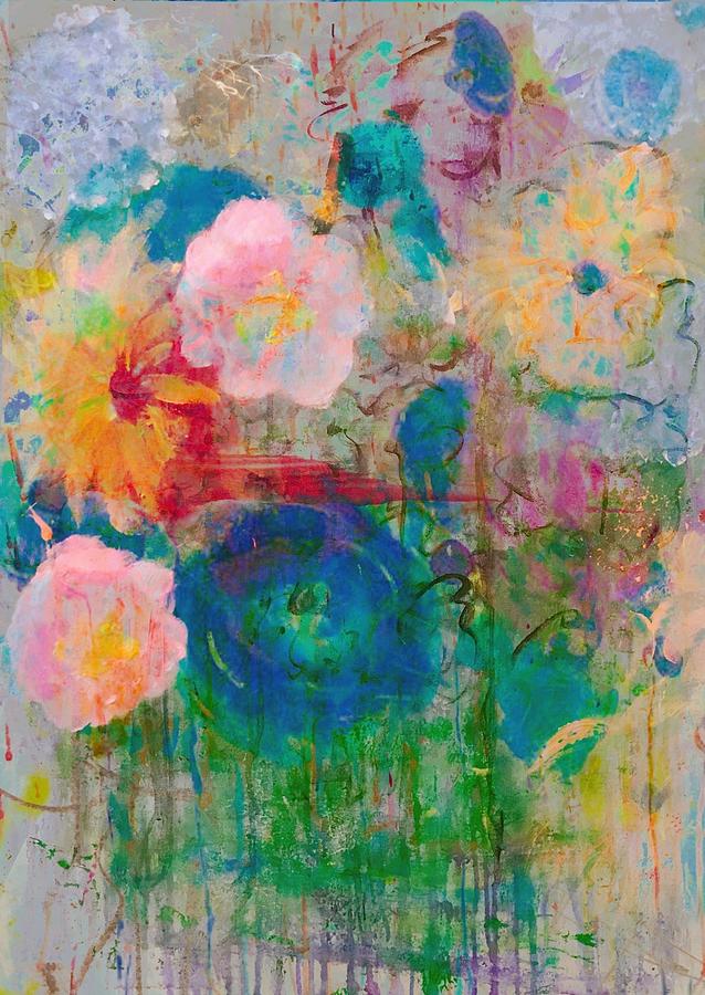 Happy Hour Flower Bar Digital Art by Michael McGee Pixels