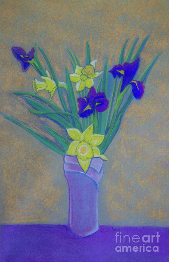 Flower Harmony Painting by Norma Appleton