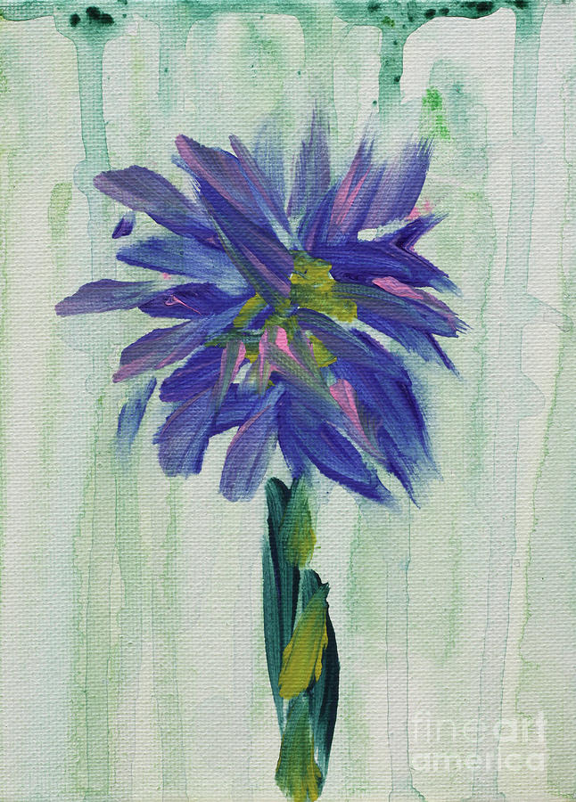 Flower Painting by Helena M Langley